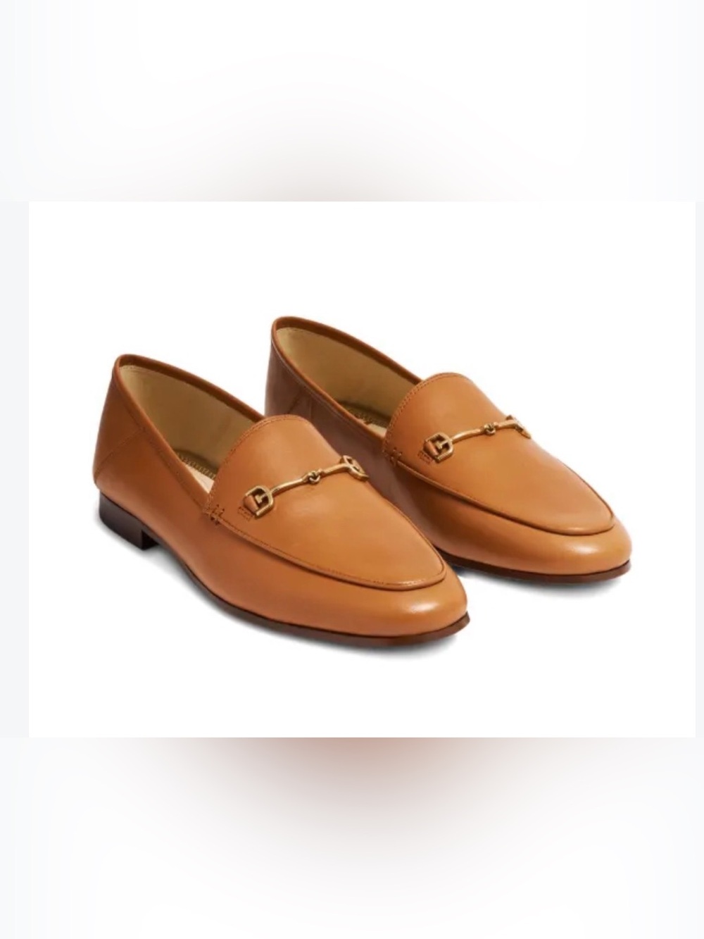 Sam Edelmen Loraine Bit Metallic-horsebit Loafers Women's 9M